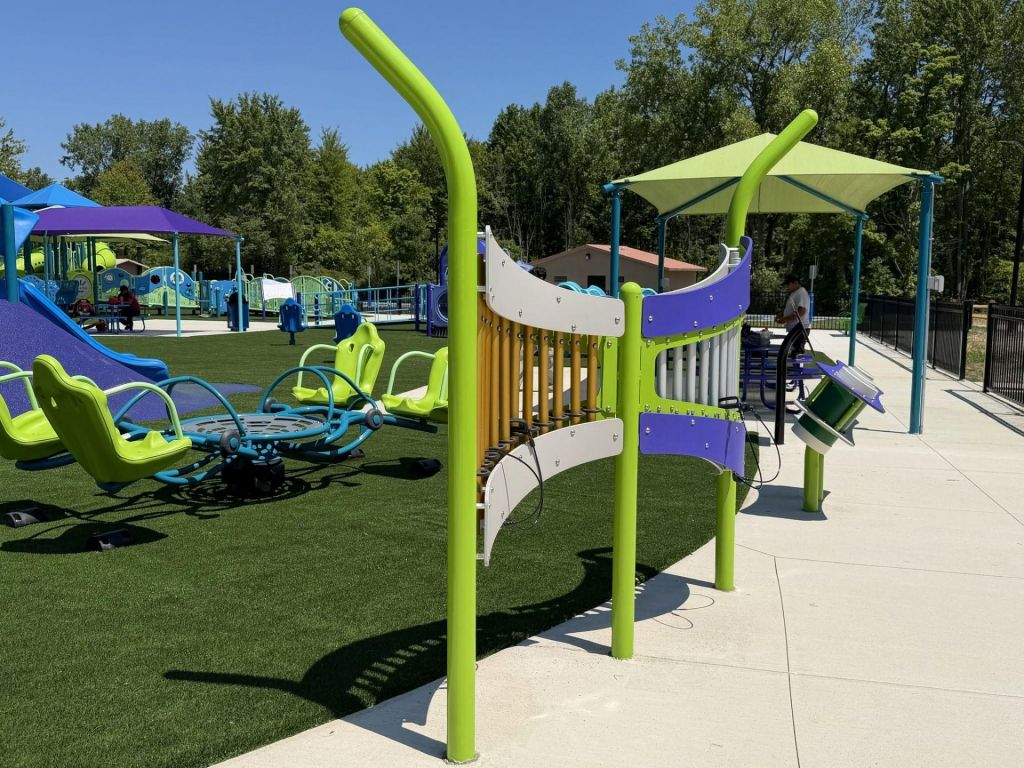 DWA Recreation, Inclusive Playground musical instruments