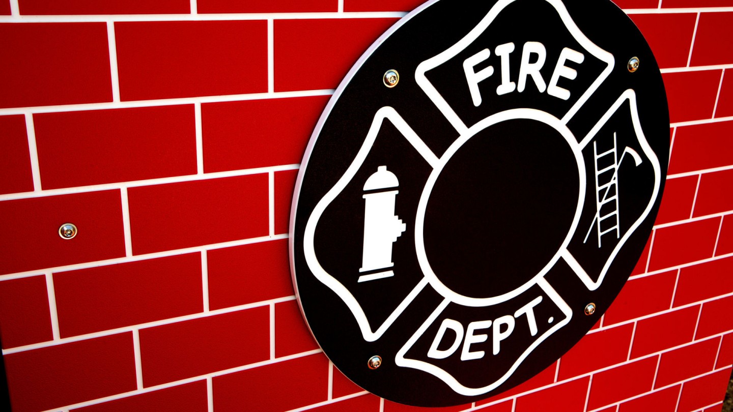 Custom Fire Truck Themed Playground | Sinclair Recreation